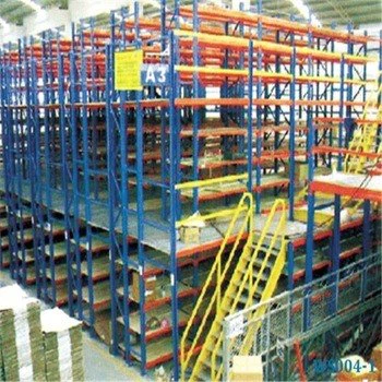 Multi Tier Steel Platform Cantilever Mezzanine Floor Rack  (4)