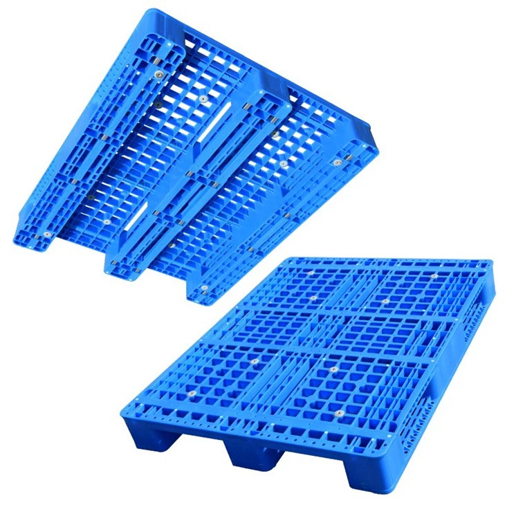 Heavy Duty 3 Runners 6 Runners Plastic Pallets With HDPE Material